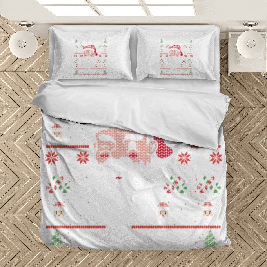 Santas XMAS Ugly Christmas Purchasing-Agent Bedding Sets