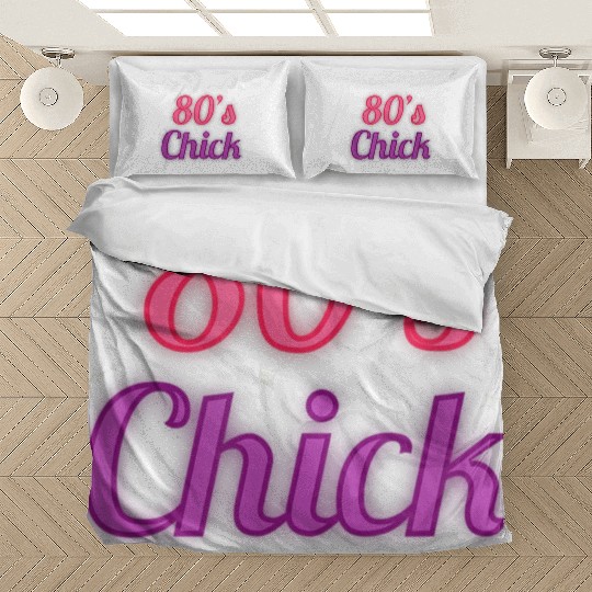 Retro 80s Day Clothes Bedding Sets