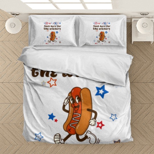 Just Here Wieners Funny Bedding Sets