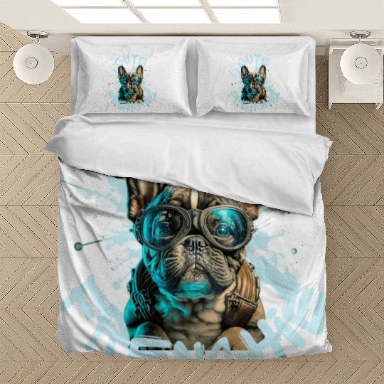 Cute frenchie Bedding Sets