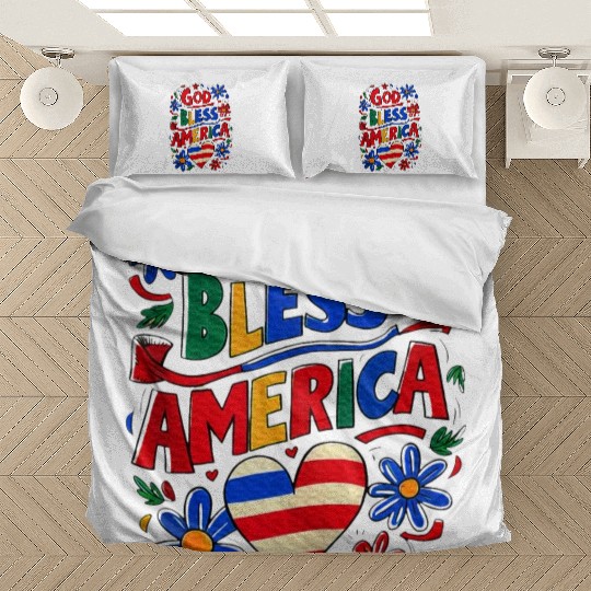 God Bless America Bedding Sets