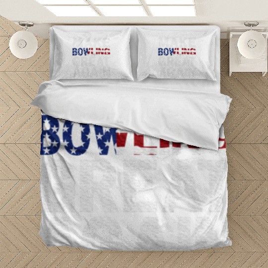 Patriotic USA Make Bowling Great Again Bedding Sets