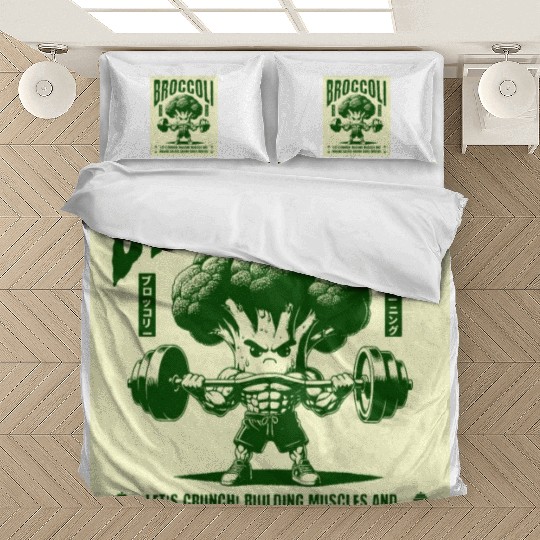 Broccoli fitness. Bedding Sets