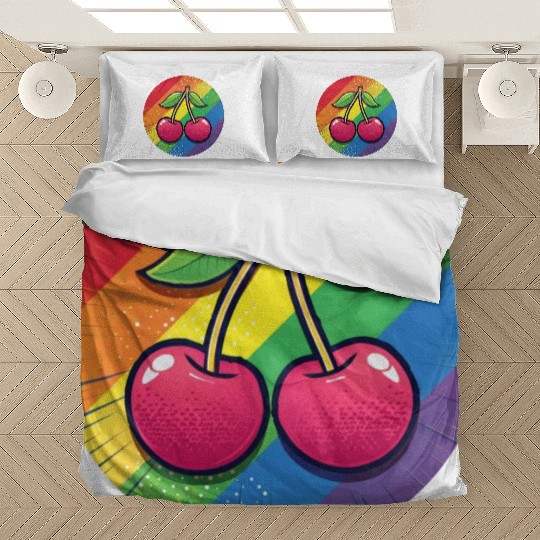 LGBTQ Cherry Bedding Sets