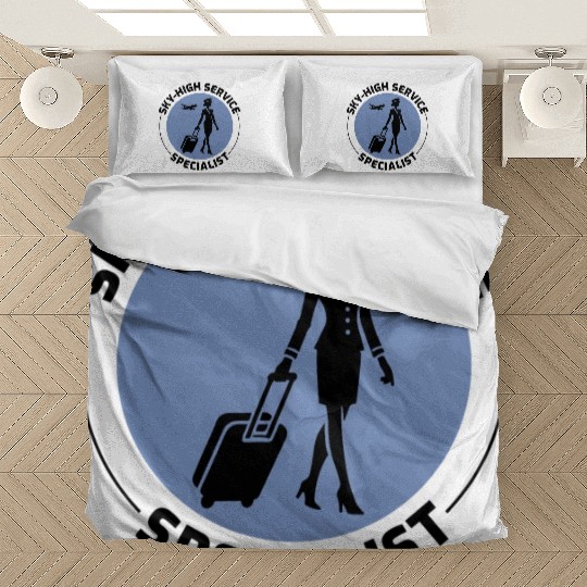 Flight Attendant Aviation Cabin Crew Air Hostess Bedding Sets