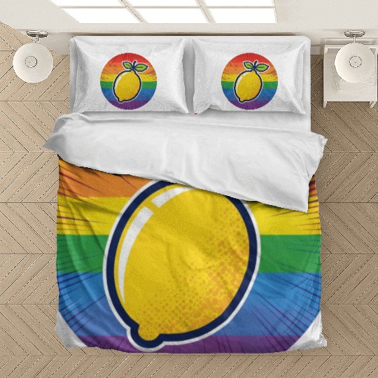 LGBTQ Lemon Bedding Sets