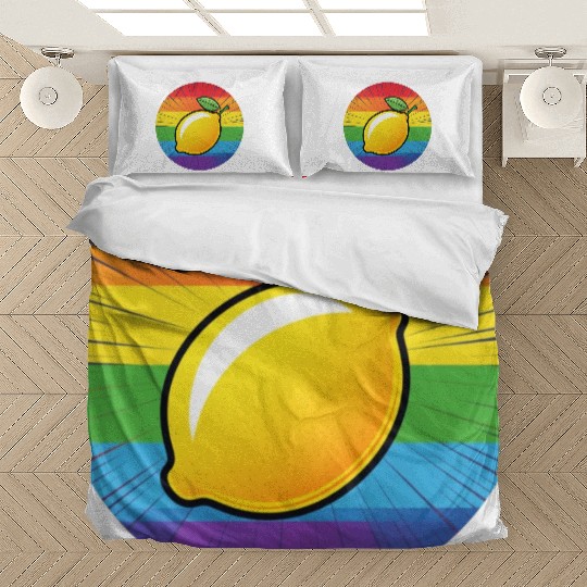 LGBTQ Lemon Bedding Sets