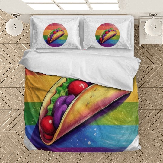 LGBTQ Taco Bedding Sets