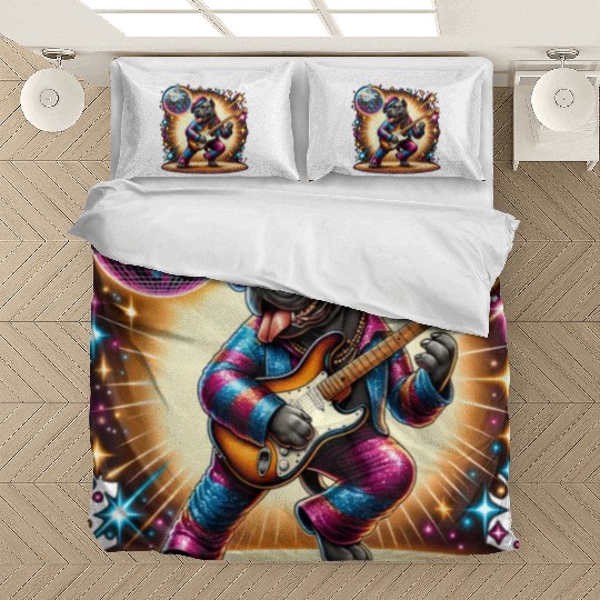Disco Cane Corso dog Bedding Sets