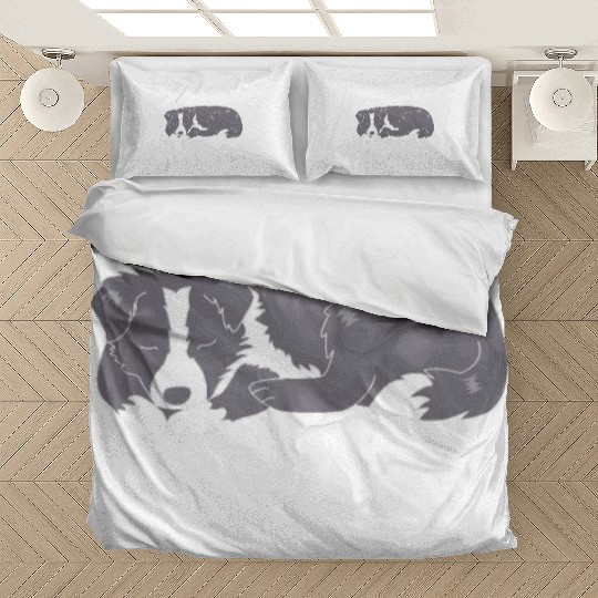 Ill Get Over It Dog Pun Funny Border Collie Bedding Sets