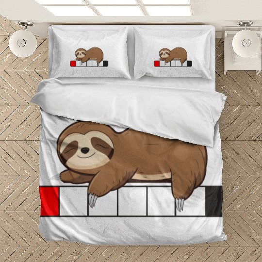 Sleeping Sloth Battery Charging Bar Bedding Sets