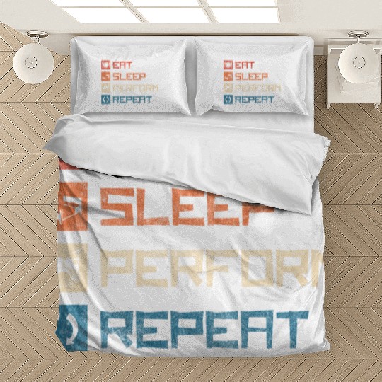 Street Musician Show Tip Stage Bedding Sets