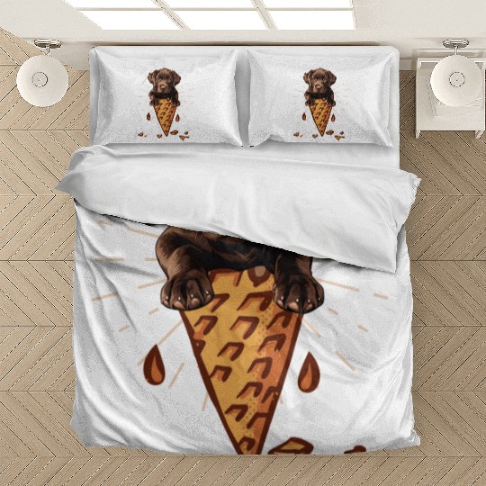 Labrador Lover CHOCOLATE LAB Ice Labrador Bedding Sets