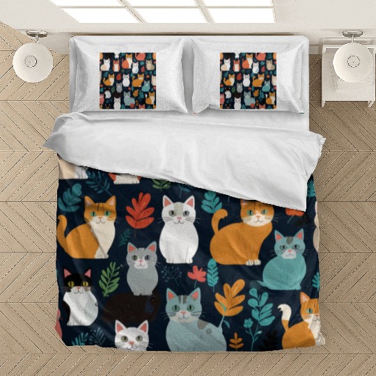 Catty Camouflage Bedding Sets