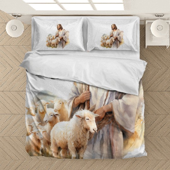Lord Jesus Church Sheep Peace Bedding Sets
