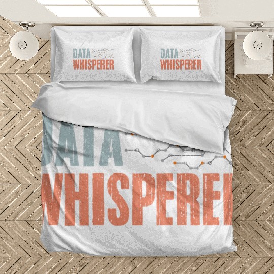 Data Whisperer Vintage Data Science Data Scientist Bedding Sets