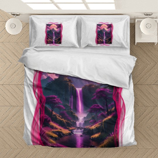 Alien world nature scene Bedding Sets