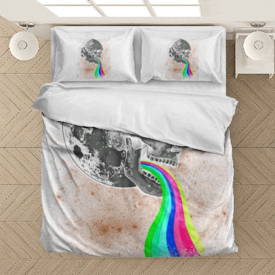 Goth Rock Satan Unicorn Festivals Death Metal Bedding Sets