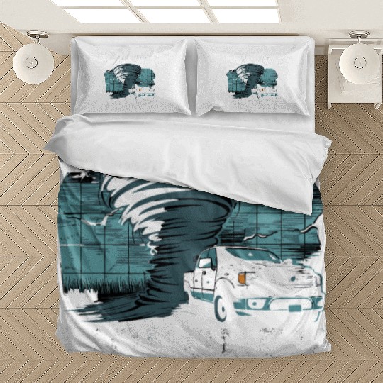 Tornado Chasing Adventures: Embrace Nature's Fury Bedding Sets