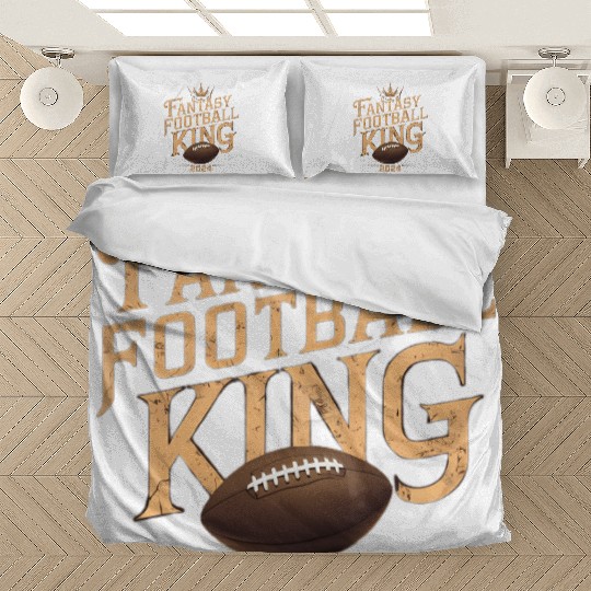 FANTASY FOOTBALL KING 2024 Bedding Sets