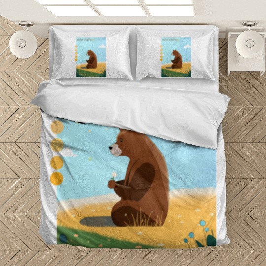 solo picnic for outdoor picnics Bedding Sets