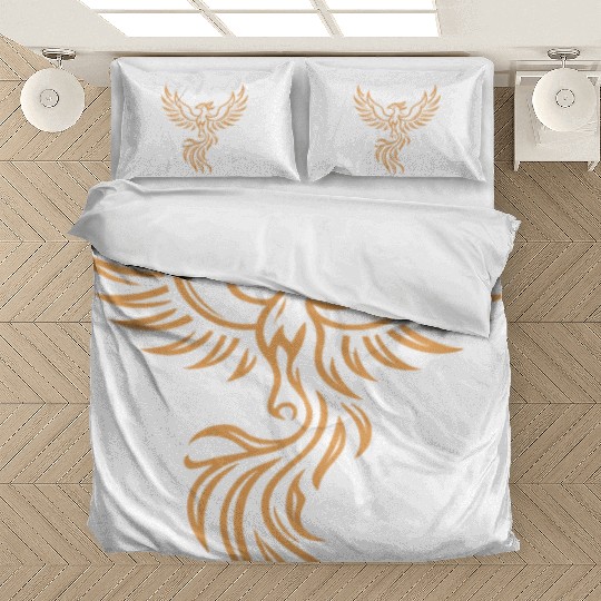 Phoenix Majestic Tribal Art Bird Fire Symbol Bedding Sets