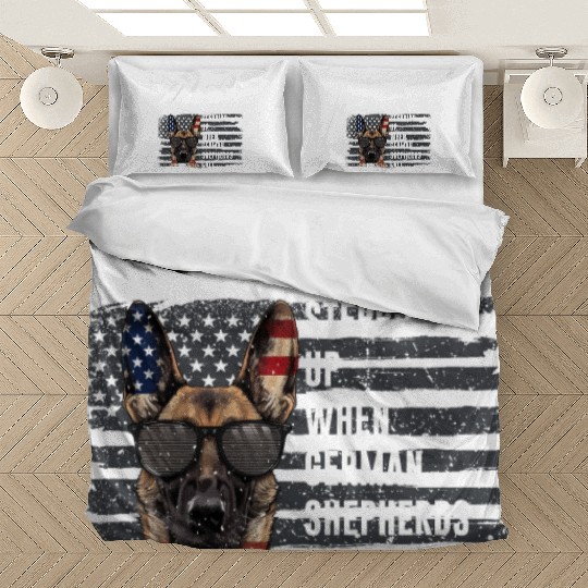 BELGIAN MALINOIS STEPPING UP WHEN SHEPHERDS CALL Bedding Sets