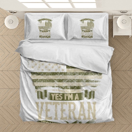 Veteran Design - Yes I m A Veteran Bedding Sets