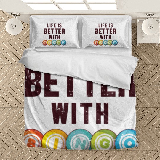 Life is Better with a Bingo Daubers Professional Bedding Sets