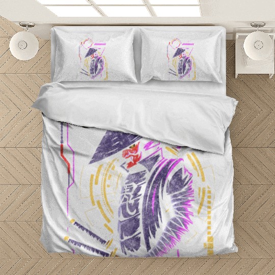 Cyberpunk Style Neon Effect Bedding Sets