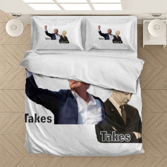 Trump vs Biden - Bullets vs Naps Bedding Sets