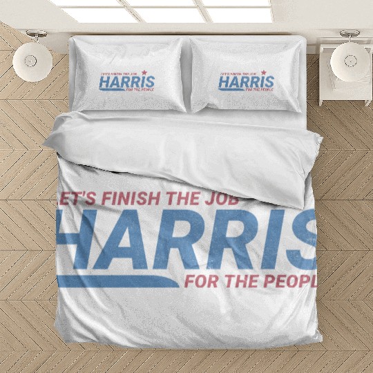 Let's Finish The Job - Kamala 2024 Bedding Sets