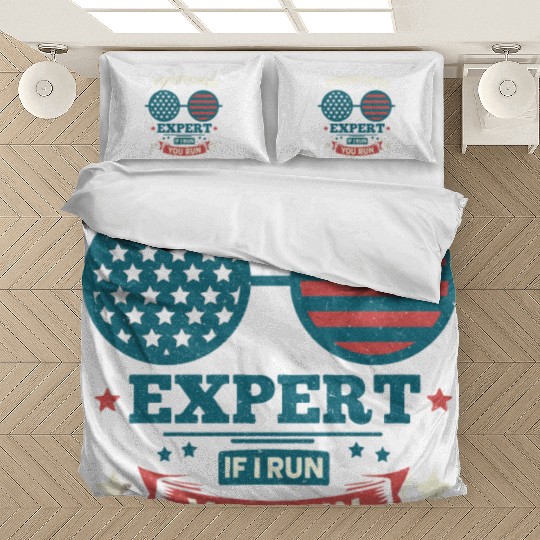 Fireworks Expert: If I Run, You Run! Bedding Sets
