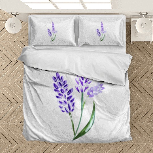 Lavender Flowers, Keen Gardner, Flower lover Bedding Sets