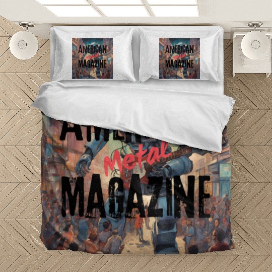 American Metal Magazine Robot Bedding Sets