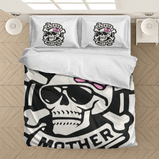 Badass Mother Skull LIKE US ON FACEBOOK # Bedding Sets
