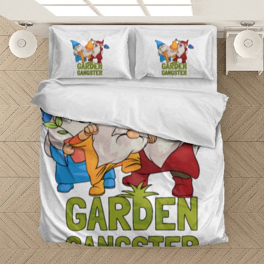 Gardener Gnome Gnome Garden Gangster Bedding Sets