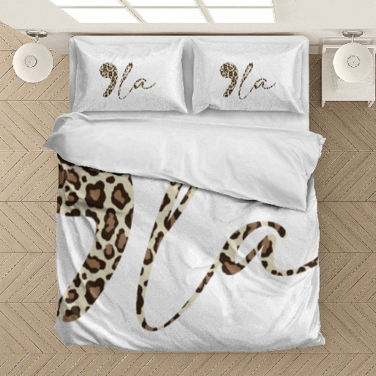 Comma La Leopard Print Kamala Harris Bedding Sets