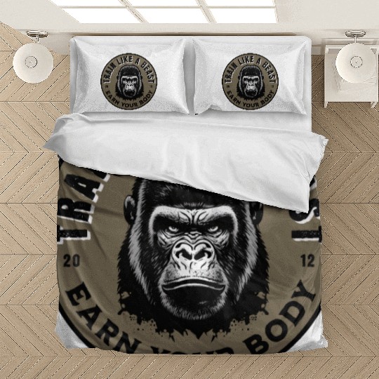Train Like a Beast. Bedding Sets