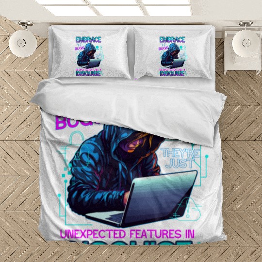 Embrace The Bugs Coder Computer Engineer Software Bedding Sets