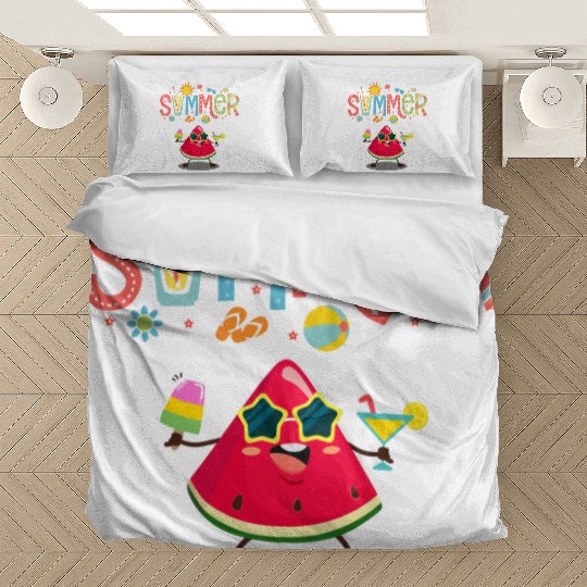Summer Vibes: Fresh Watermelon Design! Bedding Sets