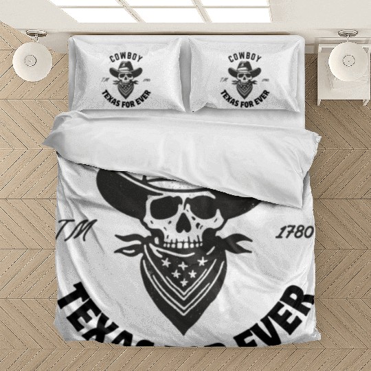 cowboy texas for ever Premium Bedding Sets