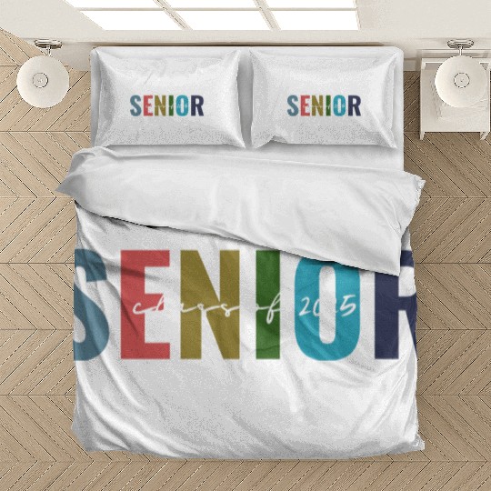 Class of 2025 senior graduation back to school Bedding Sets