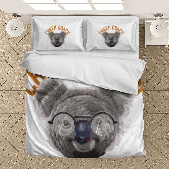 Koalified Cheer Coach Cheerleading Funny Cheerlead Bedding Sets