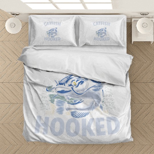 Catfish Conqueror Hooked On The Whisker Game Bedding Sets