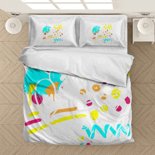 Graffiti Colorful Rappers Cool Bedding Sets