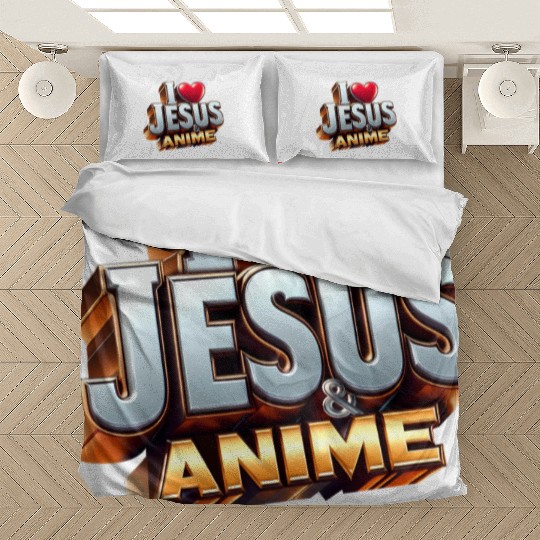 I Love Jesus & Anime Bedding Sets