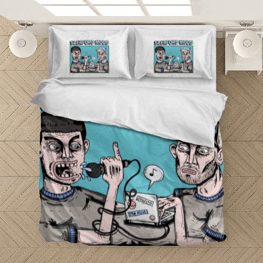 Sleaford Mods Punk Rock Design Bedding Sets