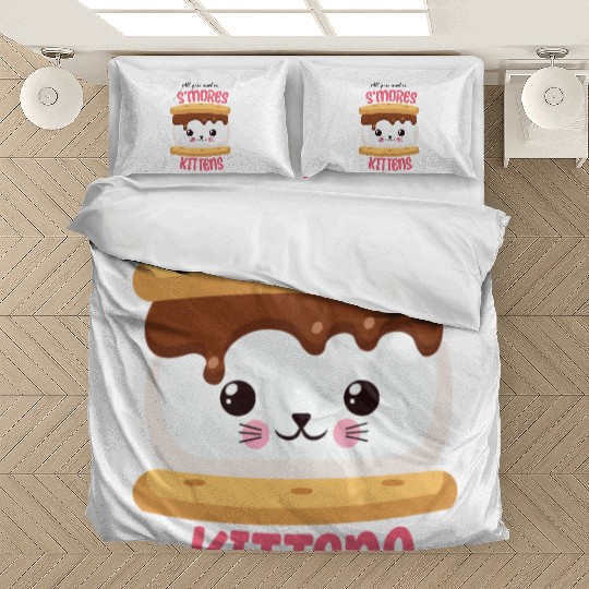 All You Need Is S'mores Kittens Bedding Sets