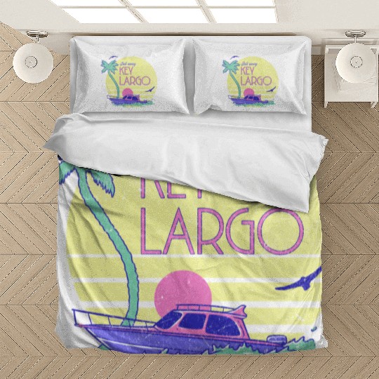 Sail Away Yacht Rock Key Largo Boating Bedding Sets